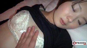 Korean girl fucked while sleeping